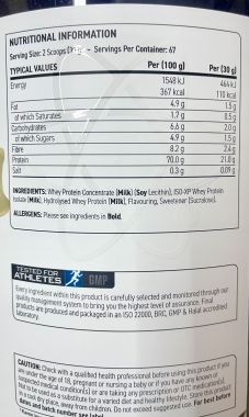 Applied Nutrition Critical Whey 2KG, 67 Servings
