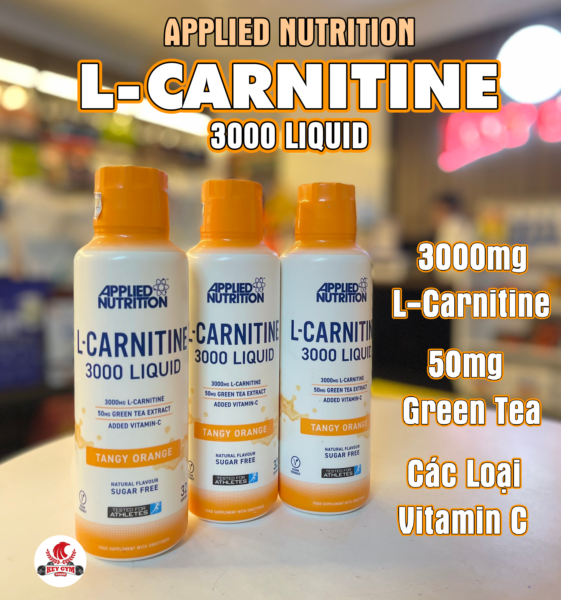 Applied Nutrition L Carnitine Liquid 3000