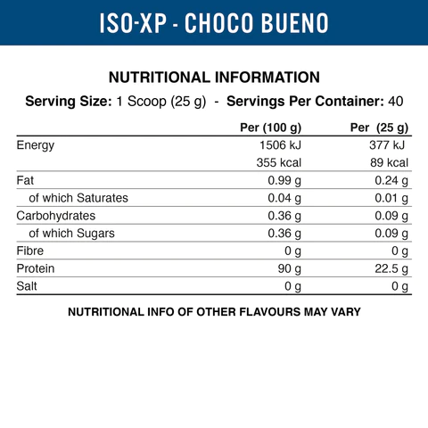 Applied Nutrition ISO XP 1KG , 40 Servings