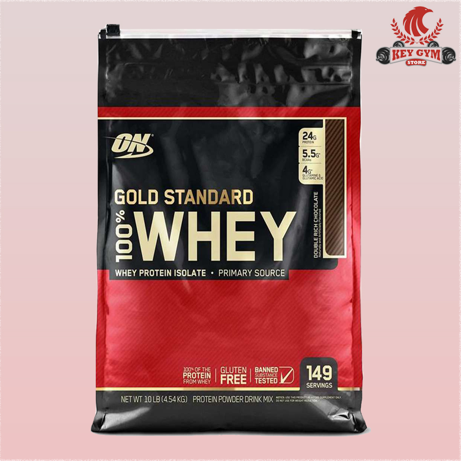 ON Whey Gold Standard 100% Whey Protein 10Lbs, 149 Servings